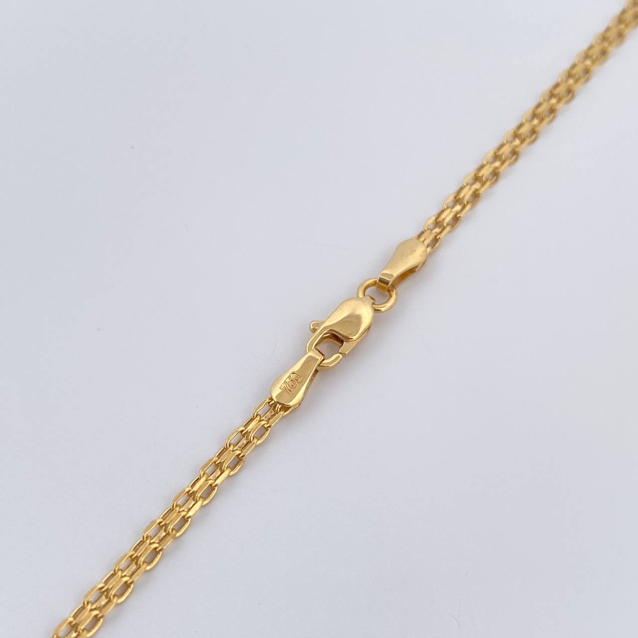 Cadena China 3.05gr / 50cm / 2.1mm Oro Amarillo +1 18K & Cadena China 3.05gr / 50cm / 2.1mm Oro Amarillo +1 18K &