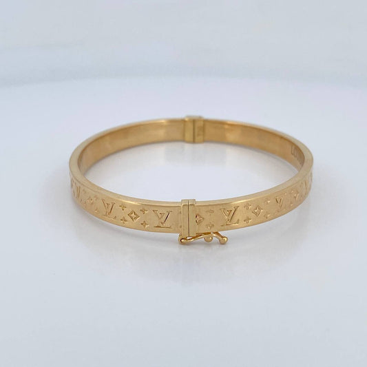 Pulso LV 9gr / 18.5cm / 5.6mm Oro Amarillo +4 18K %
