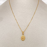 Set Cadena y Dije Veneciana + Virgen Milagrosa 1.75gr / 45cm / 0.6mm Oro Amarillo 18K (Oferta) % Set Cadena y Dije Veneciana + Virgen Milagrosa 1.75gr / 45cm / 0.6mm Oro Amarillo 18K (Oferta) %