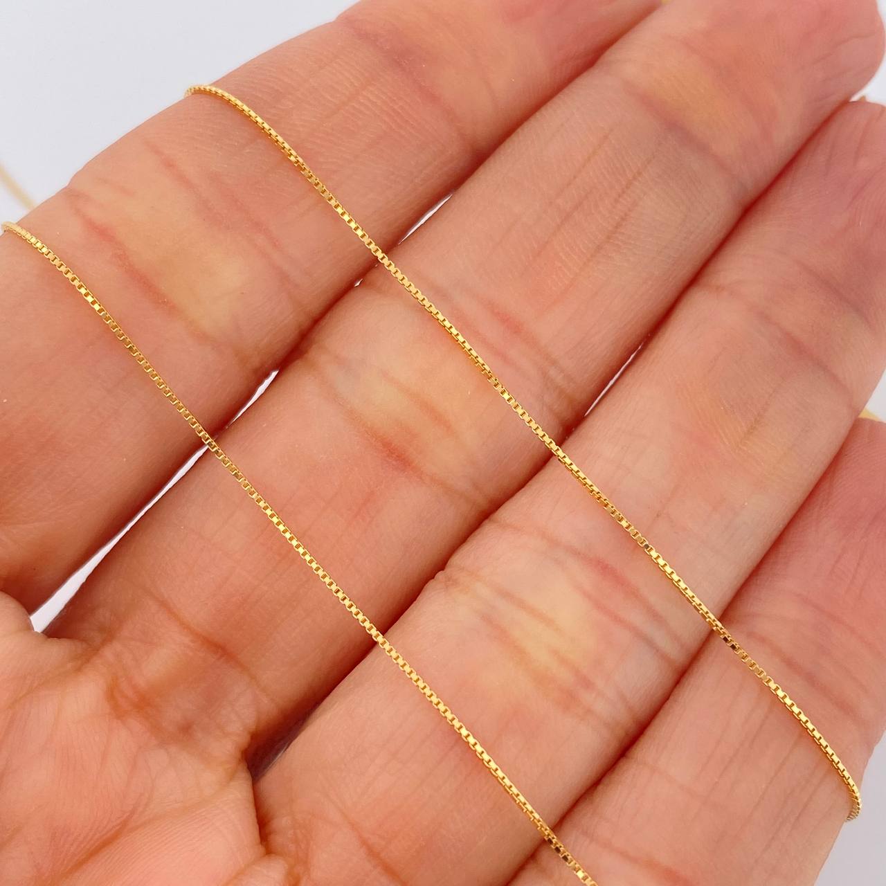 Set Cadena y Dije Veneciana + Estrella 1.55gr / 45cm / 0.6mm Oro Amarillo 18K (Oferta) % Set Cadena y Dije Veneciana + Estrella 1.55gr / 45cm / 0.6mm Oro Amarillo 18K (Oferta) %