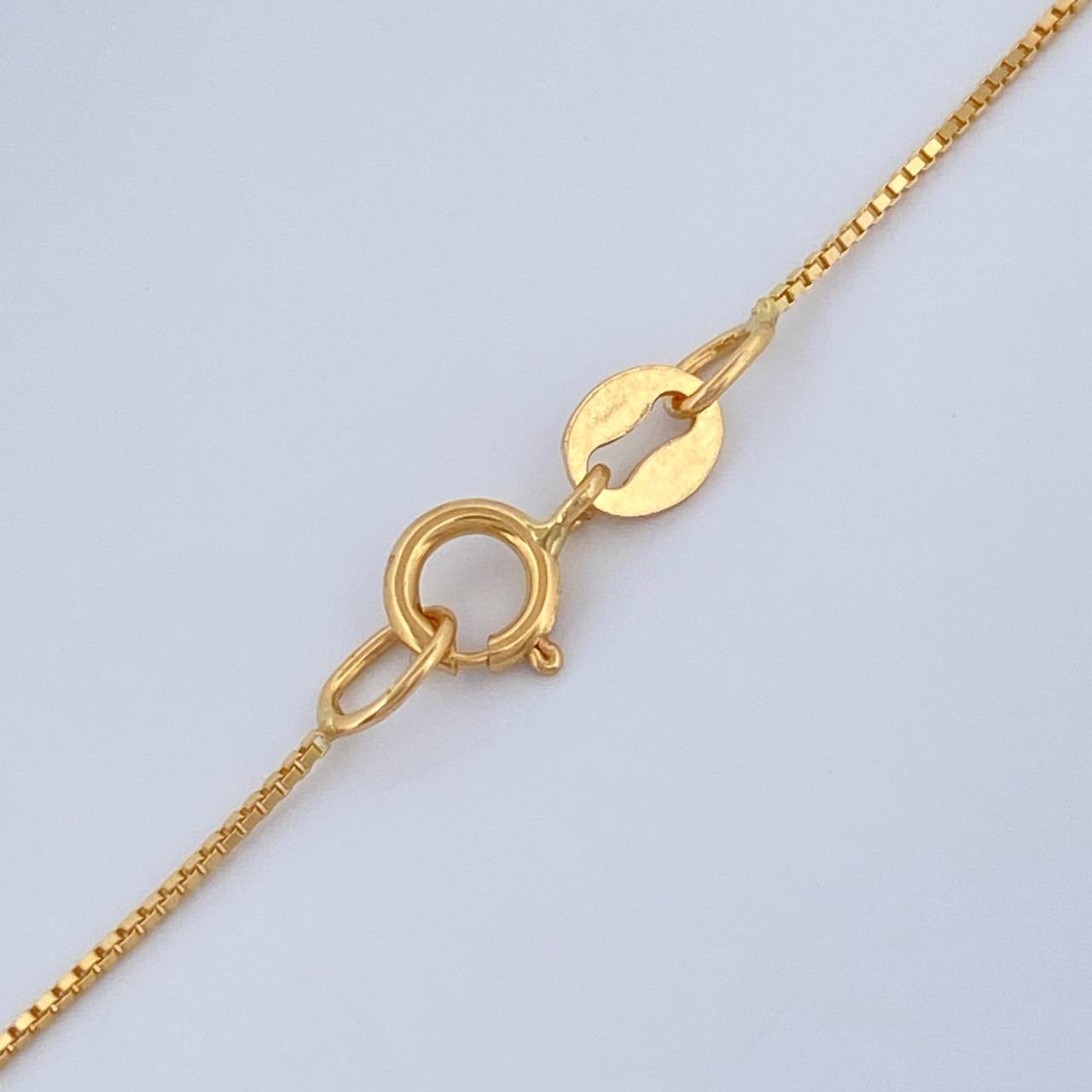 Set Cadena y Dije Veneciana + Estrella 1.55gr / 45cm / 0.6mm Oro Amarillo 18K (Oferta) % Set Cadena y Dije Veneciana + Estrella 1.55gr / 45cm / 0.6mm Oro Amarillo 18K (Oferta) %