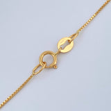 Set Cadena y Dije Veneciana + Estrella 1.55gr / 45cm / 0.6mm Oro Amarillo 18K (Oferta) % Set Cadena y Dije Veneciana + Estrella 1.55gr / 45cm / 0.6mm Oro Amarillo 18K (Oferta) %