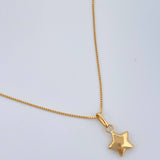 Set Cadena y Dije Veneciana + Estrella 1.55gr / 45cm / 0.6mm Oro Amarillo 18K (Oferta) % Set Cadena y Dije Veneciana + Estrella 1.55gr / 45cm / 0.6mm Oro Amarillo 18K (Oferta) %