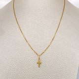 Set Cadena y Dije Veneciana + Cruz 1.85gr / 46.5cm / 0.8mm Oro Amarillo 18K (Oferta) % Set Cadena y Dije Veneciana + Cruz 1.85gr / 46.5cm / 0.8mm Oro Amarillo 18K (Oferta) %