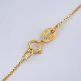 Set Cadena y Dije Veneciana + San Benito 1.75gr / 45cm / 0.7mm Oro Amarillo 18K (Oferta) % Set Cadena y Dije Veneciana + San Benito 1.75gr / 45cm / 0.7mm Oro Amarillo 18K (Oferta) %