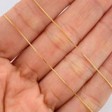 Set Cadena y Dije Veneciana + Cruz 1.85gr / 46.5cm / 0.8mm Oro Amarillo 18K (Oferta) % Set Cadena y Dije Veneciana + Cruz 1.85gr / 46.5cm / 0.8mm Oro Amarillo 18K (Oferta) %
