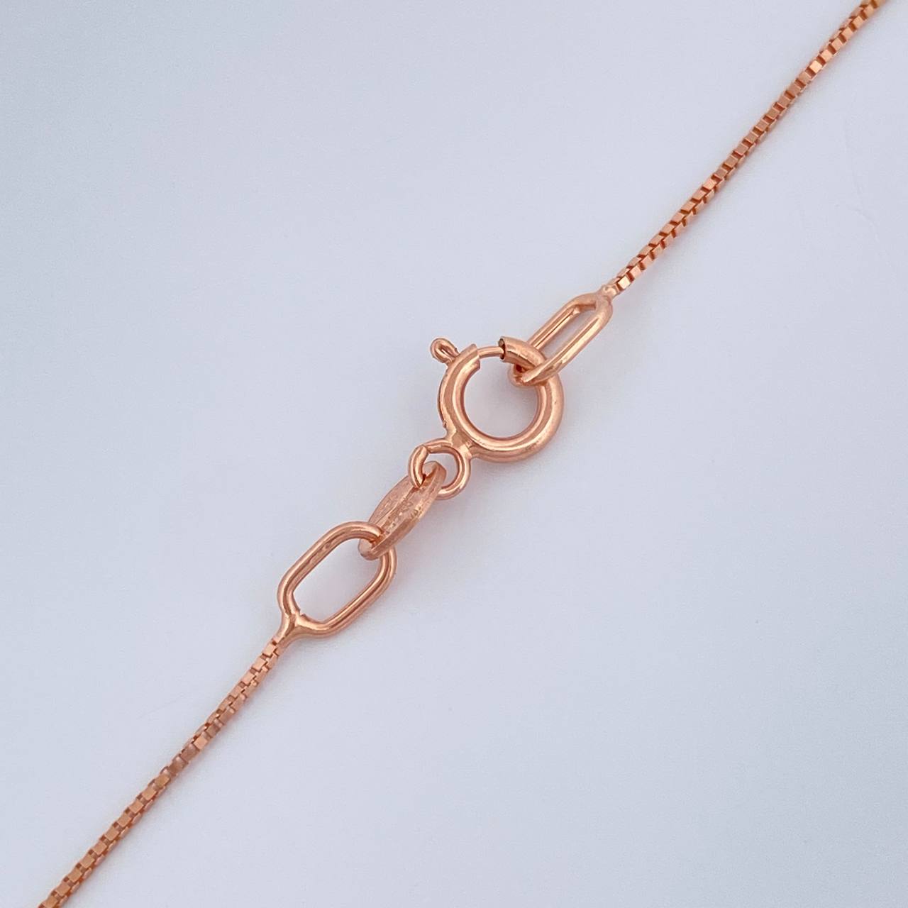 Set Cadena y Dije Veneciana + Corazon 1.45gr / 45.4cm / 0.6mm Oro Rosa 18K (Oferta) % Set Cadena y Dije Veneciana + Corazon 1.45gr / 45.4cm / 0.6mm Oro Rosa 18K (Oferta) %