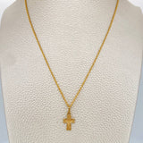 Set Cadena y Dije Lazo + Cruz Cristo 1.4gr / 40cm / 0.85mm Oro Amarillo 18K (Oferta) % Set Cadena y Dije Lazo + Cruz Cristo 1.4gr / 40cm / 0.85mm Oro Amarillo 18K (Oferta) %