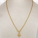 Set Cadena y Dije Lazo + Libelula 1.45gr / 40cm / 0.9mm Oro Amarillo 18K (Oferta) % Set Cadena y Dije Lazo + Libelula 1.45gr / 40cm / 0.9mm Oro Amarillo 18K (Oferta) %