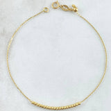 Pulso Aro Seguido  1.15gr / 10cm / Oro Amarillo Ita. Esp. 18K © Pulso Aro Seguido  1.15gr / 10cm / Oro Amarillo Ita. Esp. 18K ©