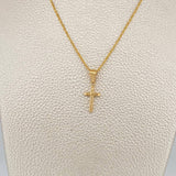 Set Cadena y Dije Lazo+Cruz 1.35gr / 40cm / 1.2mm Oro Amarillo 18K (Oferta) $ Set Cadena y Dije Lazo+Cruz 1.35gr / 40cm / 1.2mm Oro Amarillo 18K (Oferta) $