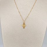 Set Cadena y Dije Veneciana+Cruz Cristo 1.6gr / 40cm / 0.57mm Oro Amarillo 18K (Oferta) $ Set Cadena y Dije Veneciana+Cruz Cristo 1.6gr / 40cm / 0.57mm Oro Amarillo 18K (Oferta) $