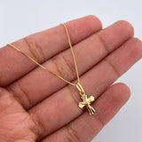 Set Cadena y Dije Veneciana+Cruz Cristo 1.8gr / 44.7cm / 0.53mm Oro Amarillo 18K (Oferta) $ Set Cadena y Dije Veneciana+Cruz Cristo 1.8gr / 44.7cm / 0.53mm Oro Amarillo 18K (Oferta) $