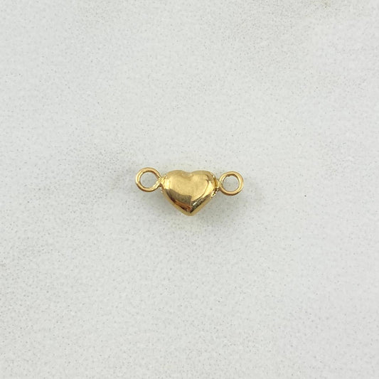 Herraje Corazón 0.2gr / 1cm / Oro Amarillo 18K ©