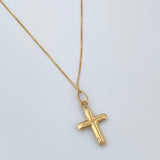Set Cadena y Dije Veneciana+Cruz 1.35gr / 39.6cm / 0.45mm Oro Amarillo 18K (Oferta) $ Set Cadena y Dije Veneciana+Cruz 1.35gr / 39.6cm / 0.45mm Oro Amarillo 18K (Oferta) $