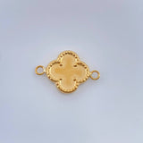 Herraje Trebol 0.7gr / 1.4cm / Oro Amarillo 18K % Herraje Trebol 0.7gr / 1.4cm / Oro Amarillo 18K %