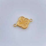 Herraje Trebol 0.7gr / 1.4cm / Oro Amarillo 18K % Herraje Trebol 0.7gr / 1.4cm / Oro Amarillo 18K %