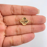 Herraje Trebol 0.7gr / 1.4cm / Oro Amarillo 18K % Herraje Trebol 0.7gr / 1.4cm / Oro Amarillo 18K %