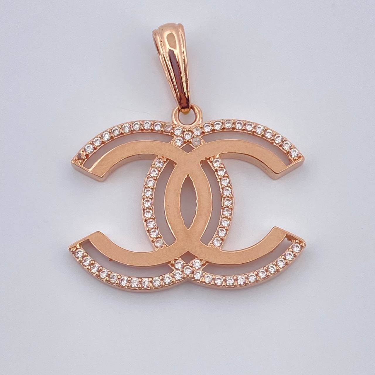 Dije Olas Cruzadas 3.5gr / 3.1cm / Oro Rosa 18K % Dije Olas Cruzadas 3.5gr / 3.1cm / Oro Rosa 18K %