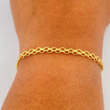 Pulso China 2.45gr / 16.2cm / 3.54mm Oro Amarillo +1 18K % Pulso China 2.45gr / 16.2cm / 3.54mm Oro Amarillo +1 18K %