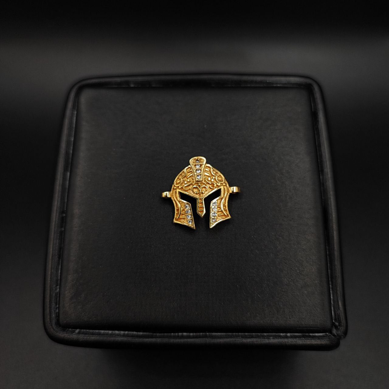 Herraje Casco Espartano 2.3gr/2cm Circones Blancos Oro Amarillo# –  Napoleone Joyas CO, image size:1280x1280