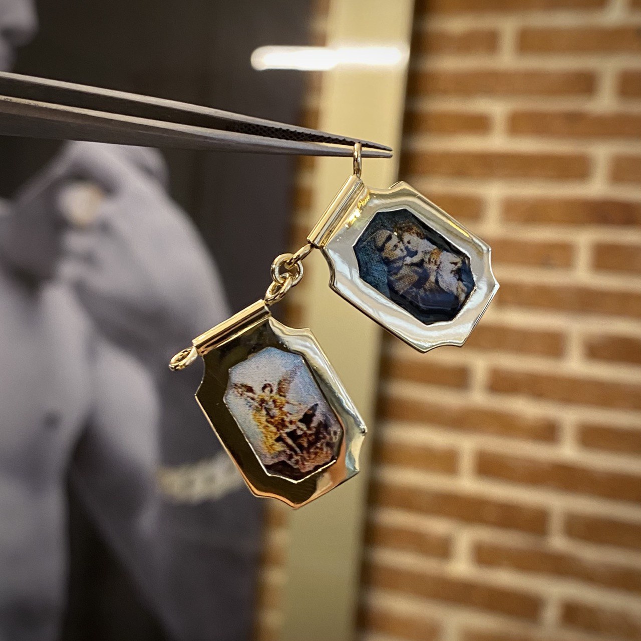 Escapulario Individual Por Fabricacion Bajo Pedido 5.0gr Escapulario Individual Por Fabricacion Bajo Pedido 5.0gr