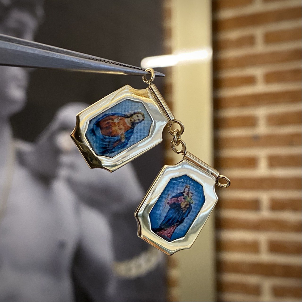 Escapulario Individual Por Fabricacion Bajo Pedido 5.0gr Escapulario Individual Por Fabricacion Bajo Pedido 5.0gr