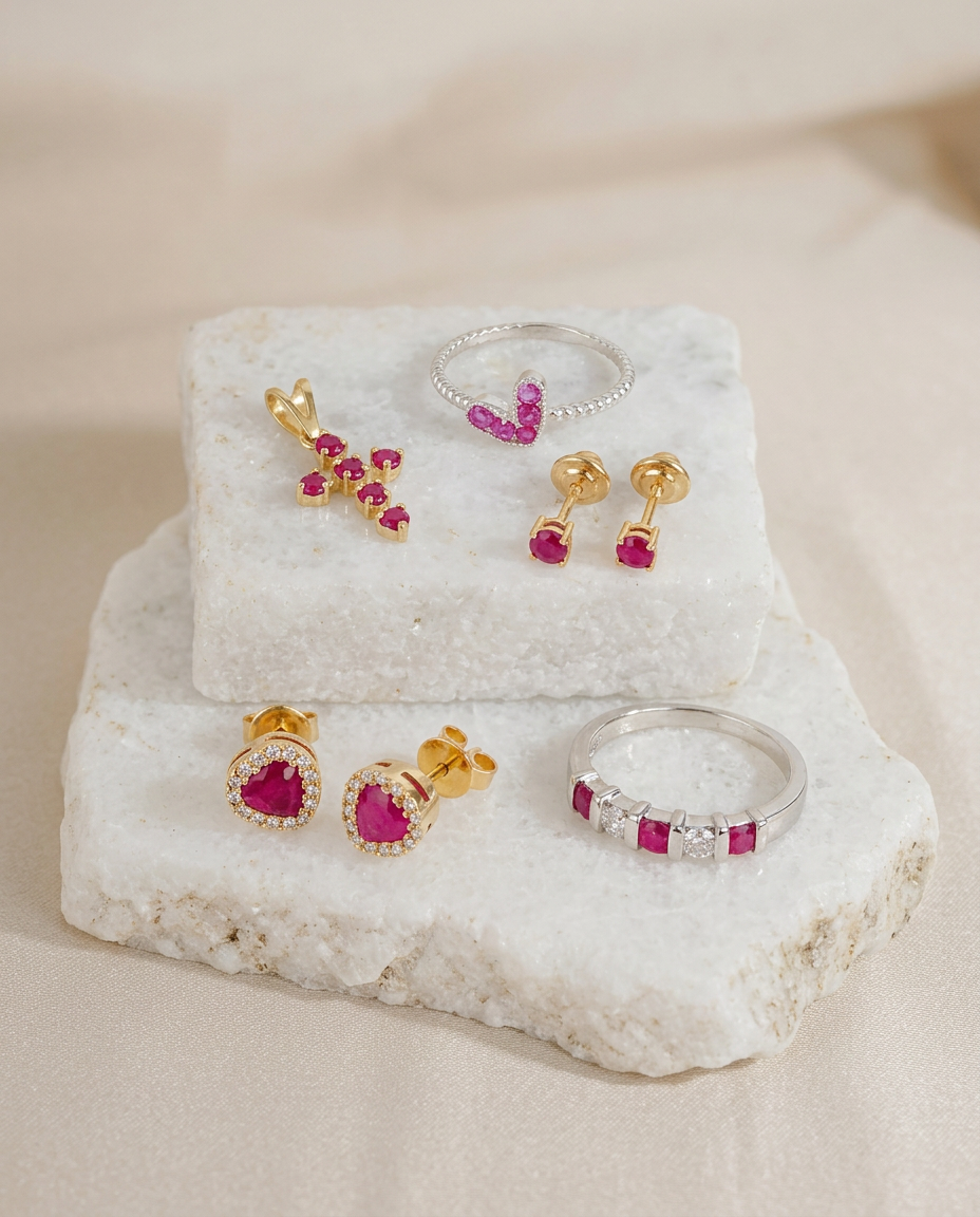 Joyas con Rubíes