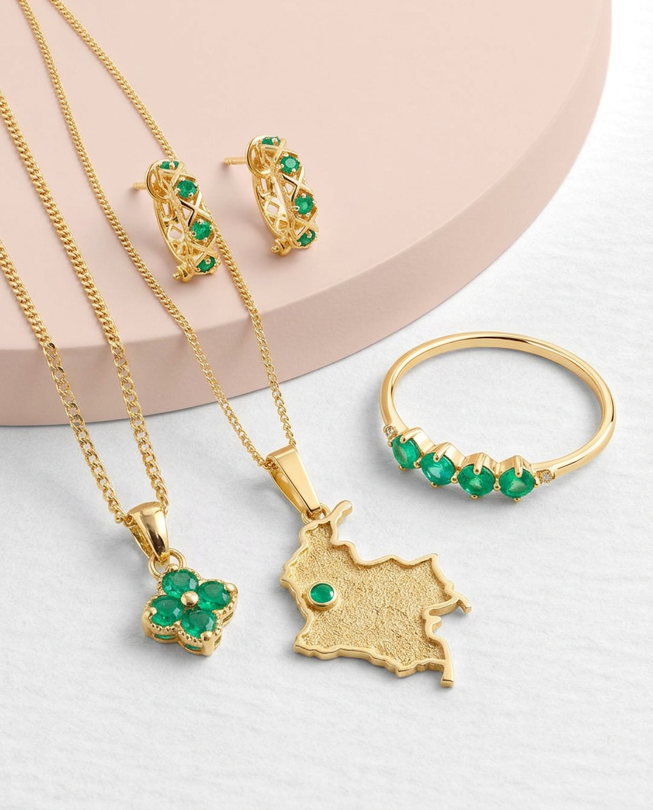 Joyas con Esmeralda