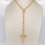 Rosario Virgen Guadalupe 15.95 g / 59.6 cm / 4mm-5 mm Oro Amarillo 18K