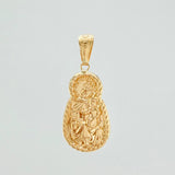 Dije Virgen del Carmen 1.85g / 4cm Oro Amarillo 18K