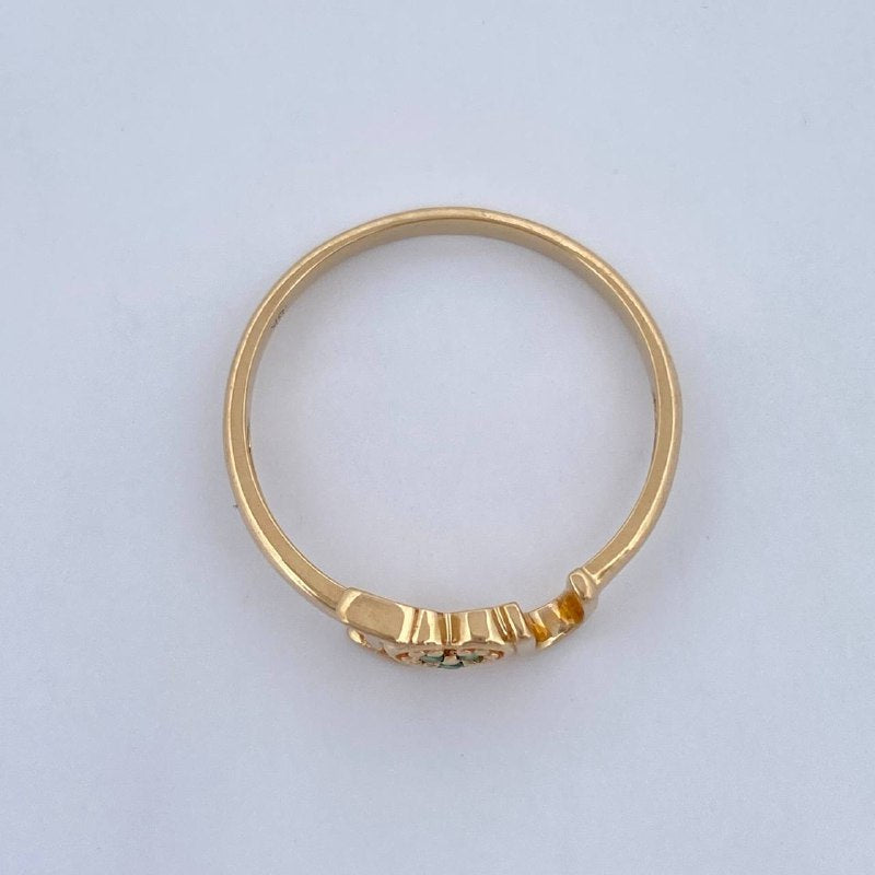 Anillo I Love You 1.85gr / T7 1/4 / Oro Amarillo 18K &