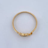 Anillo I Love You 1.85gr / T7 1/4 / Oro Amarillo 18K &