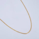 Cadena Aro Seguido 1.05gr / 42cm / Oro Amarillo +3 18K $