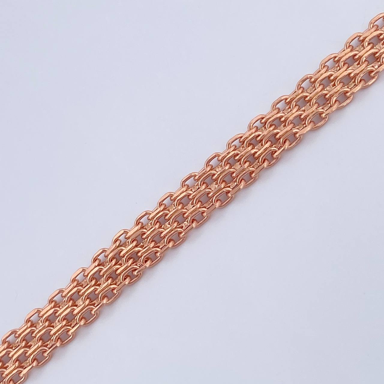 Pulso China 5.95gr / 19.2cm / Oro Rosa +1 18K $