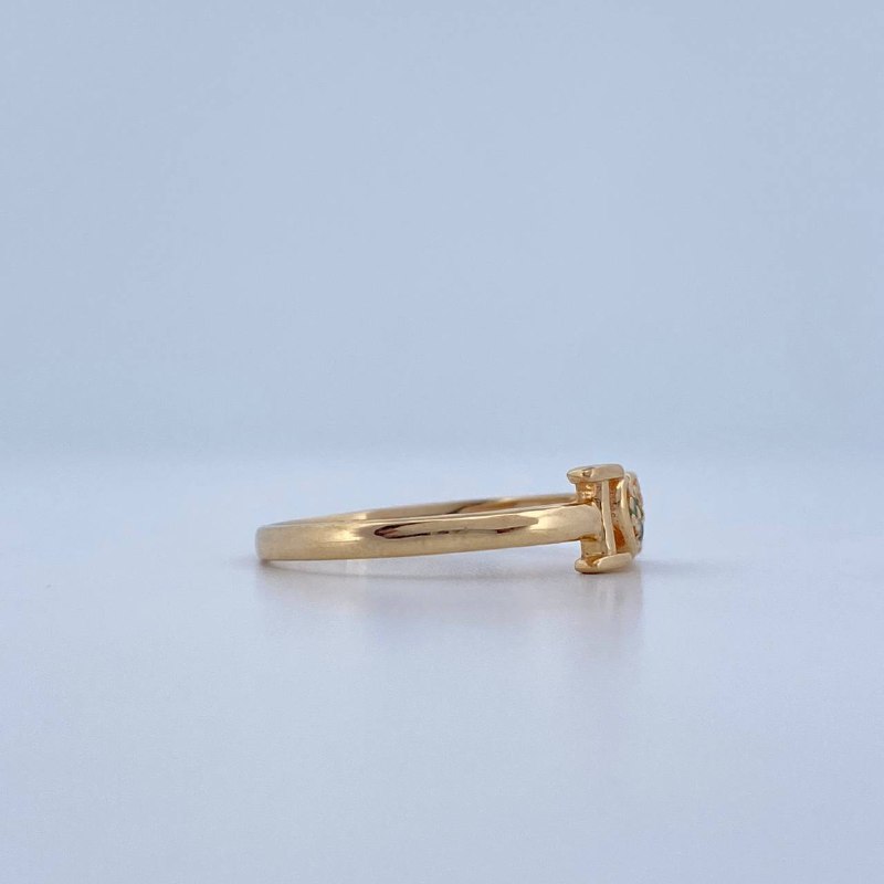 Anillo I Love You 1.85gr / T7 1/4 / Oro Amarillo 18K &