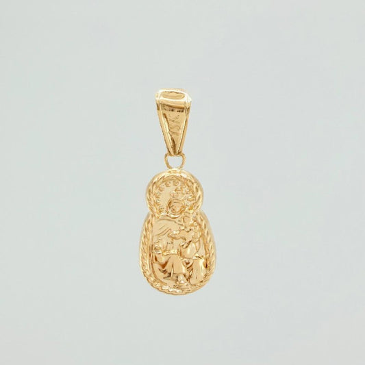 Dije Virgen Del Carmen 1.2 g / 3 cm Oro Amarillo 18K