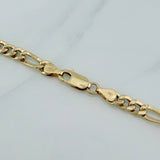 Cadena Figaro 17.4 g / 60.8 cm / 5.55 mm Oro Amarillo 18K