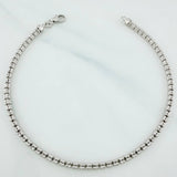 Pulso Ice 7.6 g / 21.3 cm / 3 mm Oro Blanco 18K