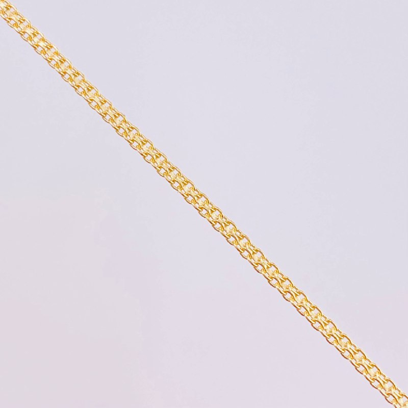 Cadena China 1.85g / 45cm / 1.1mm Oro Amarillo 18K