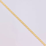 Cadena China 2.7g / 45cm / 2.2mm Oro Amarillo 18K