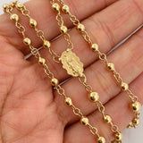 Rosario Virgen Guadalupe 15.95 g / 59.6 cm / 4mm-5 mm Oro Amarillo 18K