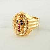 Anillo Virgen De Guadalupe 4.65 g / T5 3/4 Oro Amarillo 18K