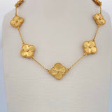 Cadena Trebol 21.9gr / 45.5cm / Oro Amarillo +4 18K &