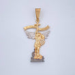 Dije San Miguel Arcángel 2.45gr / 4.1cm / Tres Oros 18K $