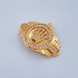 Herraje Corona Rx 5.1gr / cm-2.8cm / Oro Amarillo 18K &