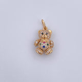 Dije Oso Articulado 2.6gr / 2cm / Oro 18K &