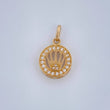 Dije Corona RX 2gr / 2.1cm / Oro Amarillo 18K &