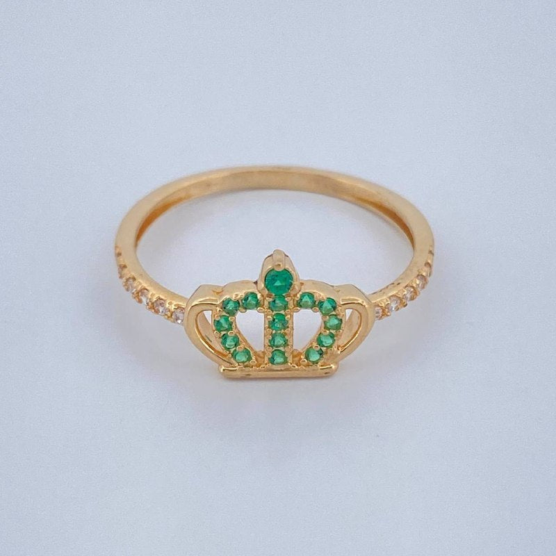 Anillo Tiara 1.45gr / T6 1/2 / Oro Amarillo 18K $