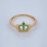 Anillo Tiara 1.45gr / T6 1/2 / Oro Amarillo 18K $